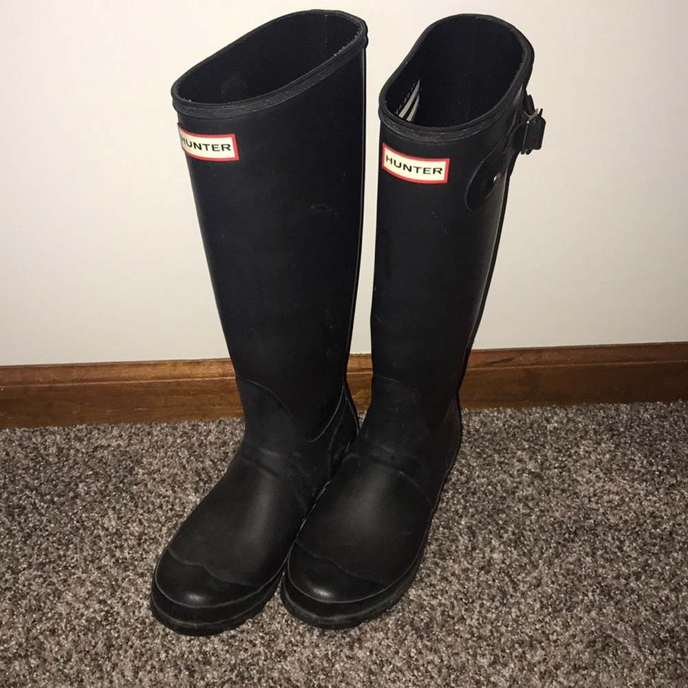 Black Hunter Rain Boots